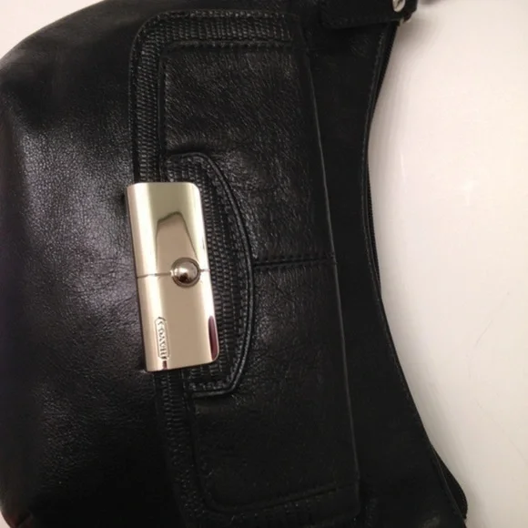 Coach Black leather coach Kirsten bag